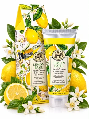 Creme para Mãos 75ml Lemon Basil - Michel Design
