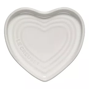 Descanso para Colher Coração 13cm Branco White - Le Creuset