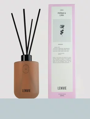 Difusor de Perfume Peônia e Lima 220ml Urban - Lenvie