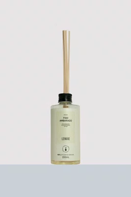 Difusor Refil Figo Ambarado 200ml - Lenvie
