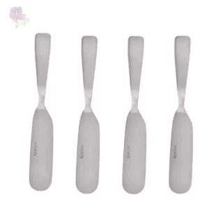 Espatula de Aco Inox Dourado 4 Unidades