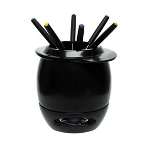 Aparelho Fondue de cerâmica 9 Peças Linea Nanquim - Oxford