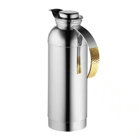 Garrafa Térmica Nocc 1l Inox C/ Ouro - Riva