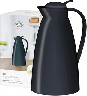 Garrafa Térmica Alemã Eco Preta 1l - Alfi