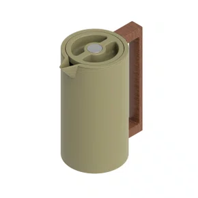 Garrafa Térmica Inox 1L Brusque Verde - Tuut