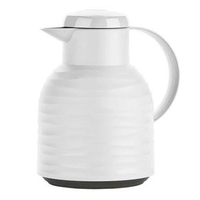 Garrafa Termica Wave Samba Branca 1 Litro - Emsa