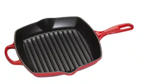 Grelha Quadrada 26cm Signature Vermelho - Le Creuset