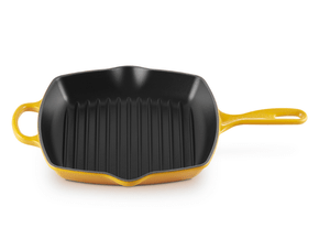 Grelha Quadrada Signature 26cm Nectar - Le Creuset