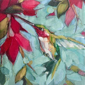 Guardanapo de Papel Colibri Flowers