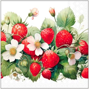 Guardanapo de Papel Juicy Strawberries Fsc Mix - Ambiente