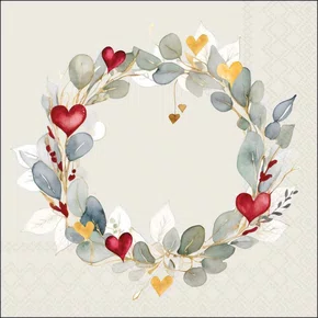 Guardanapo Eucalyptus Wreath Green Fsc Mix