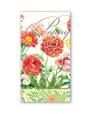Guardanapo Hostess Poppies And Posies - Michel Design