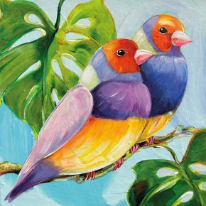 Guardanapo Papel 33x33 Conversation Tropicale