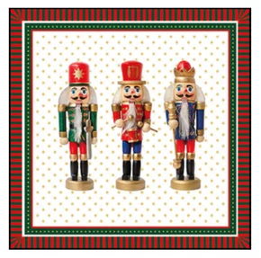 Guardanapo de Papel Three Nutcrackers 20 Folhas