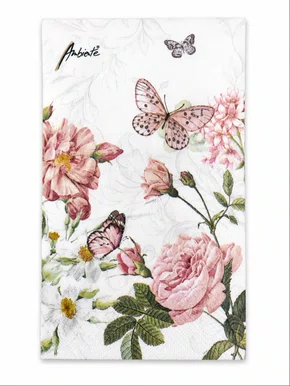 Guardanapo Toalha Papel Amelia White