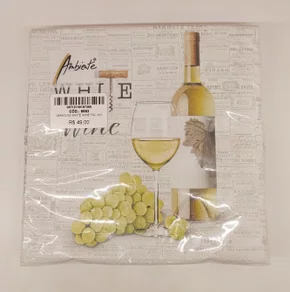Guardanapo White Wine Fsc Mix - Ambiente