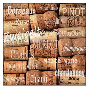 Guardanapo de Papel Wine Corks Fsc Mix - Ambiente