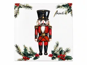 Guardanapo Papel Natal Soldado 33x33 20 Folhas - Ambiente