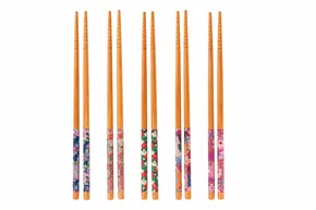 Hashi Bambu Decorado 5 Pares - Tuut