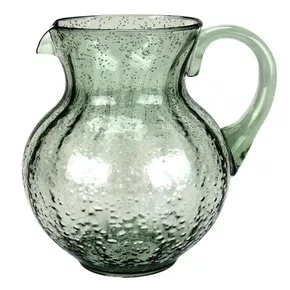 Jarra Acrílico Detalhe Bolhas Verde 3,3l - Entrecasa