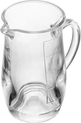 Jarra Medidora 250ml Cristal Ecológico - Lyor