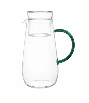 Jarra Muringa Vidro Alça Fun Verde 1,3l