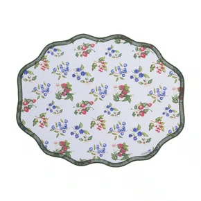 Jogo 2 Lugares Americano Corino Berries - Mameg