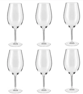 Jogo 6 Taças Cristal Bordeaux Grand Cru 690ml - Strauss