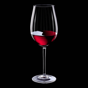 Taças de Cristal para Bordeaux Grand Cru 690ml 6 Peças Selo Prata - Imperattore