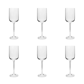 Taças para Vinho Tinto 350ml 6 Peças Imperatorre - Selo Prata