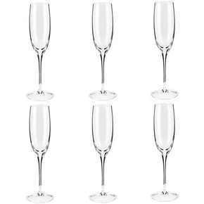 Jogo de 6 Taças em Cristal Prosecco 210 Ml - Strauss