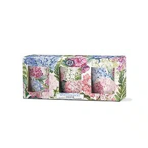 Kit 3 Mini Velas Votive 15h Wild Hydrangea - Michel Design