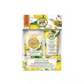 Kit Lemon Basil Sabonete e Creme p/ Mãos - Michel Design