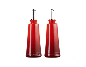 Kit Óleo e Vinagre 300ml Signature Vermelho Cerise - Le Creuset