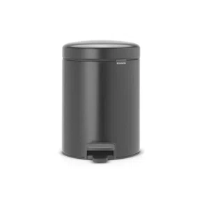 Lixeira em Aço 5 Litros New Icon Preta - Brabantia