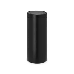 Lixeira em Aço Inox Touch Bin 30L Preta - Brabantia