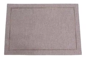 Lugar Americano 35 Cm X 50 Cm Glamour Marrom Claro - Argivai