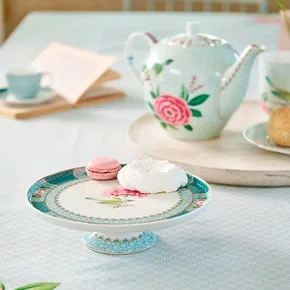 Mini Prato para Bolo Azul Blushing Birds - Pip Studio