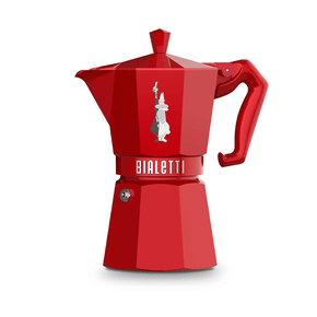 Moka Express 6 Xicaras Exclusive Vermelha - Bialetti