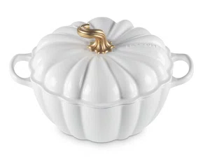 Panela Abóbora 24cm Sig Halloween White - Le Creuset
