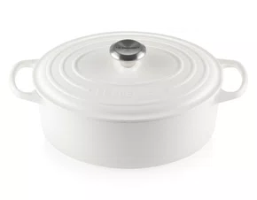 Panela Oval 31cm Signature White - Le Creuset