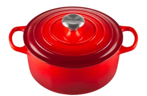 Panela Redonda 20cm Signature Vermelha Cerise - Le Creuset