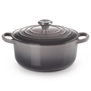 Panela Redonda 24cm Signature Flint Le Creuset