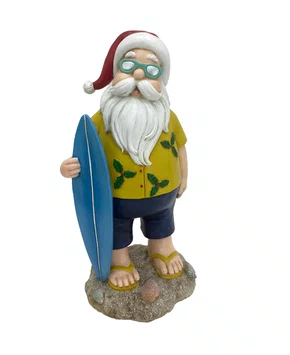 Papai Noel de Prancha Decorativo Surfista - Btc