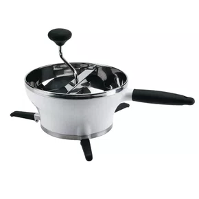 Passador de Vegetais de Aço Inox Branco 2 Litros