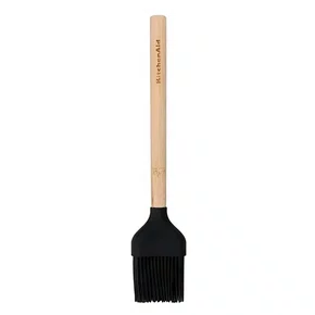 Pincel de Alinhavo Bambu Ecológico Cozinha Preto - Kitchenaid