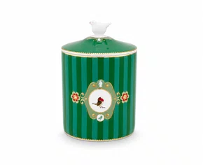 Pote Medallion Stripes Esmeralda Love Birds - Pip Studio