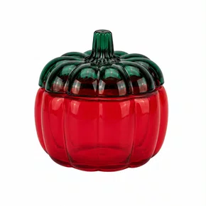Pote Vidro Abóbora Color 560ml - Tuut