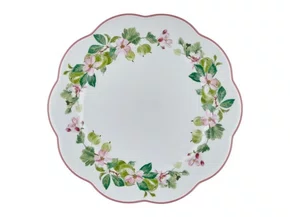 Prato de Jantar Flor de Maça Horticool Pink 26cm - Tea Delight