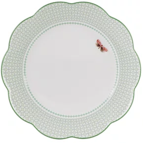 Prato de Jantar Geometria Horticool Green 26cm - Tea Delight